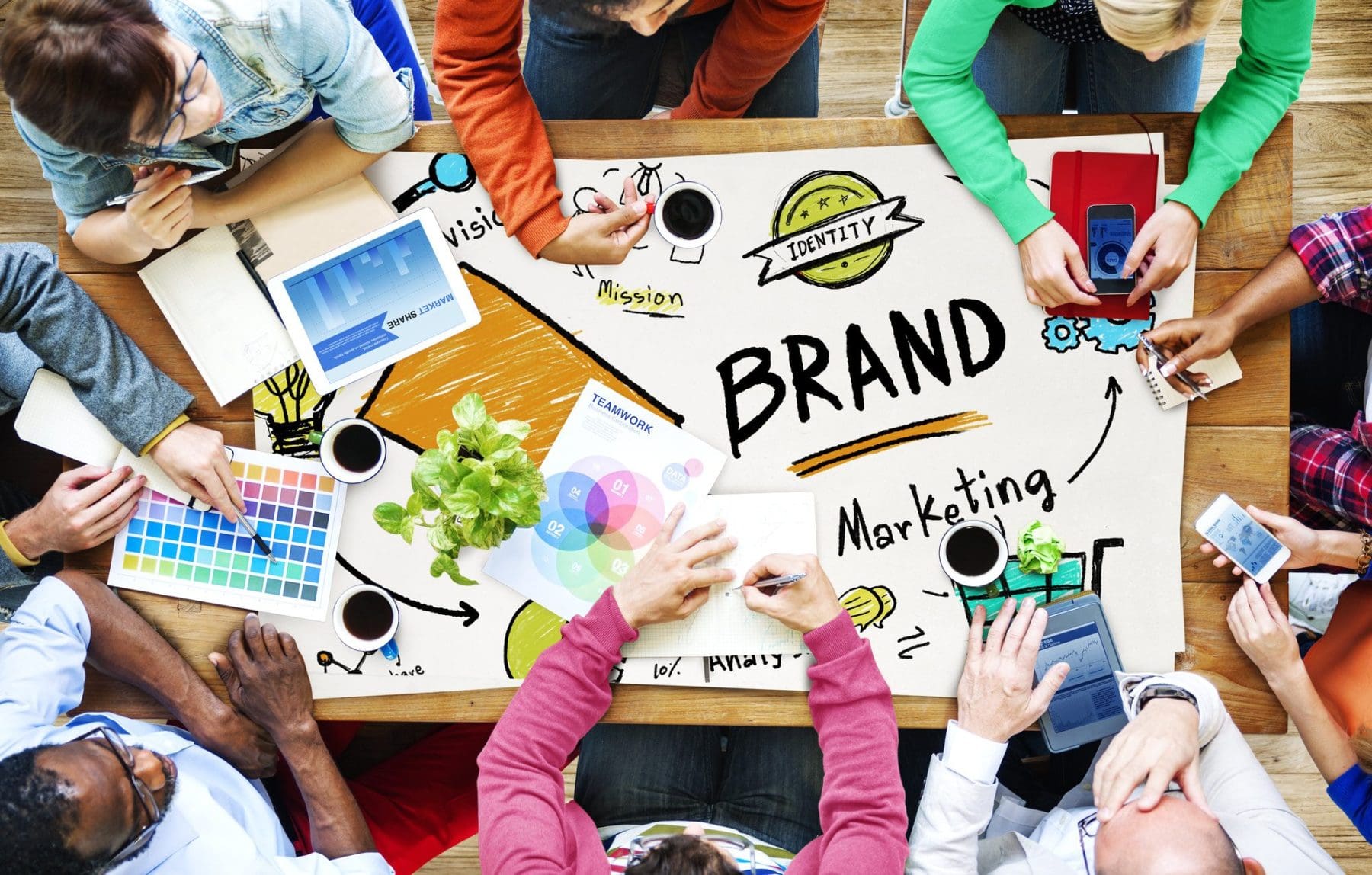 branding and marketing difference